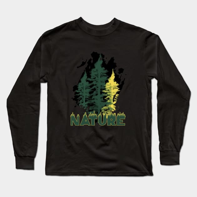 Nature Long Sleeve T-Shirt by Pixy Official